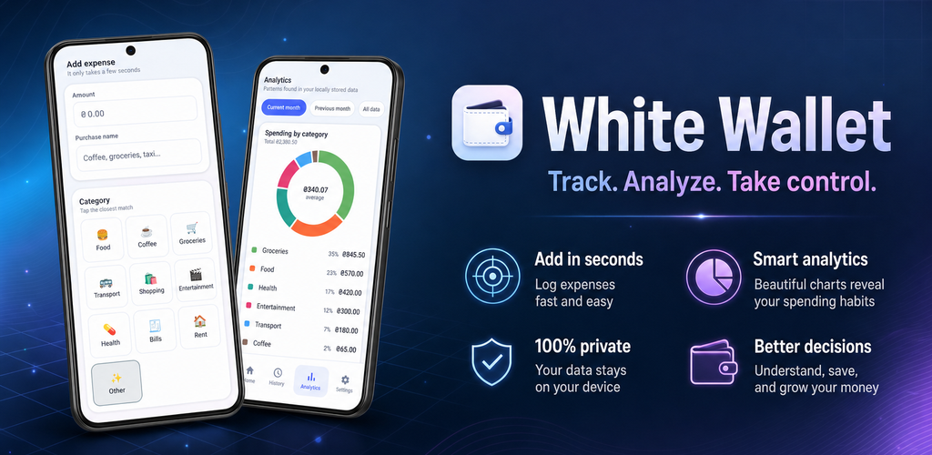 White Wallet promotional artwork